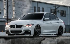 BMW M3 Sedan on Vossen Wheels (HF-1) 2018 года